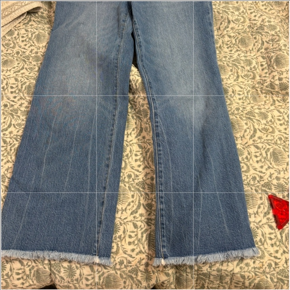 Loft wide leg crop size 26/2